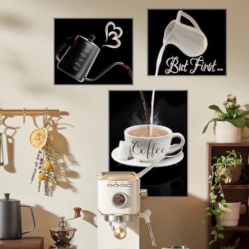 HGDESIGN® Wandtattoo Wandaufkleber Kaffee Kaffeetasse Wandsticker Wanddeko für Küche Esszimmer (A)