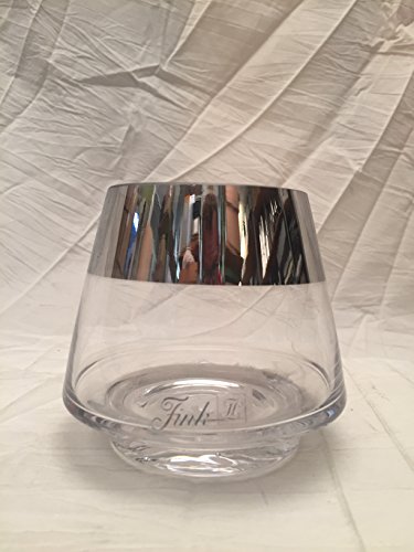 Fink Teelichthalter, Silber, Transparent, 9 Centimeters cm